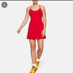 Red Exercise Dress
